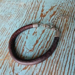 HANDMADE leather bracelet